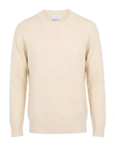 Seinse Man Sweater Ivory Size L Wool, Polyamide In White