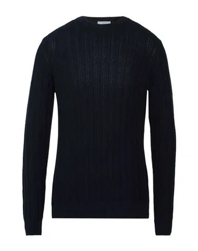 Seinse Man Sweater Midnight Blue Size S Cotton