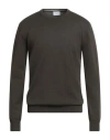 Seinse Man Sweater Military Green Size Xl Viscose, Nylon
