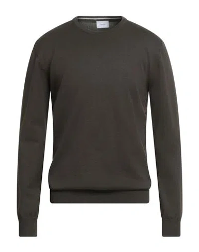 Seinse Man Sweater Military Green Size Xl Viscose, Nylon
