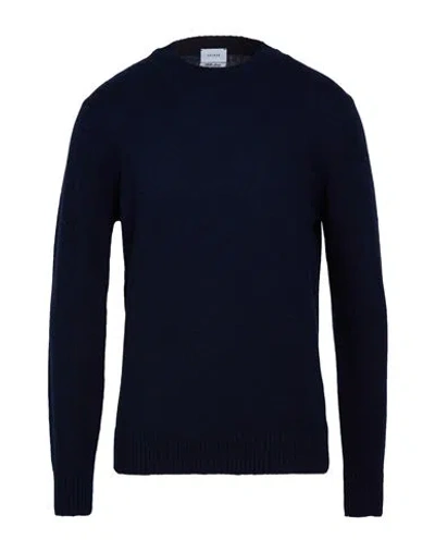 Seinse Man Sweater Navy Size S Wool, Polyamide
