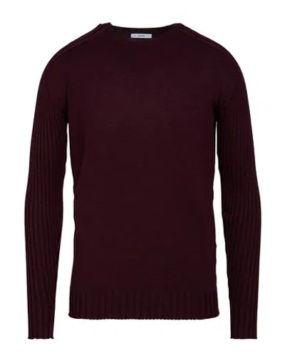 Seinse Man Sweater Plum Size L Viscose, Nylon