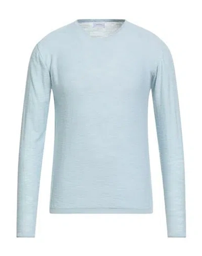 Seinse Man Sweater Sky Blue Size Xxl Cotton