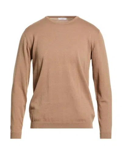 Seinse Man Sweater Taupe Size Xxl Cotton In Gray