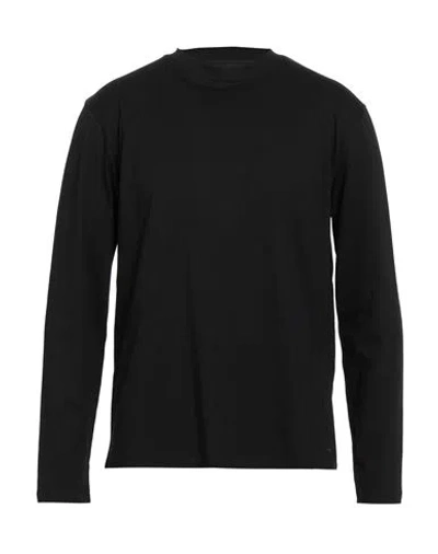 Seinse Man T-shirt Black Size Xl Cotton, Elastane