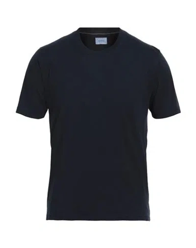 Seinse Man T-shirt Midnight Blue Size S Cotton