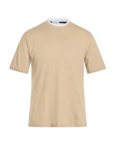 Seinse Man T-shirt Sand Size L Cotton