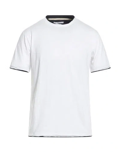 Seinse Man T-shirt White Size Xxl Cotton