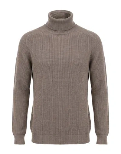 Seinse Man Turtleneck Grey Size L Viscose, Nylon