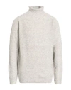 Seinse Man Turtleneck Light Grey Size Xxl Polyester, Acrylic, Elastane In Gray