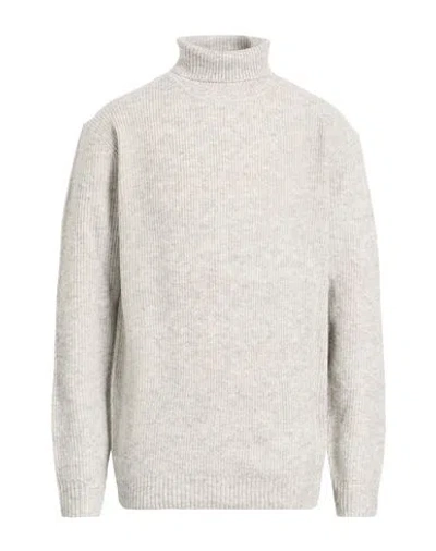Seinse Man Turtleneck Light Grey Size Xxl Polyester, Acrylic, Elastane In Gray