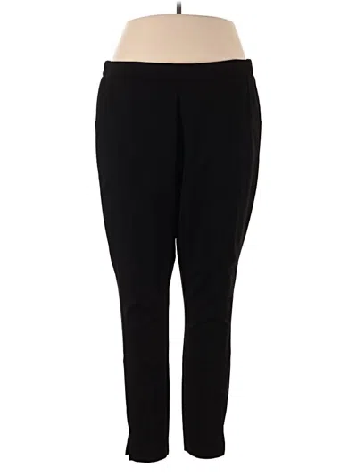 Pre-owned Sejour Active Pants In Black