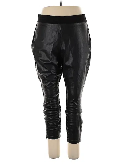 Pre-owned Sejour Active Pants In Black