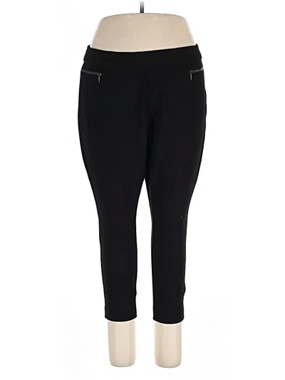 Pre-owned Sejour Active Pants In Black