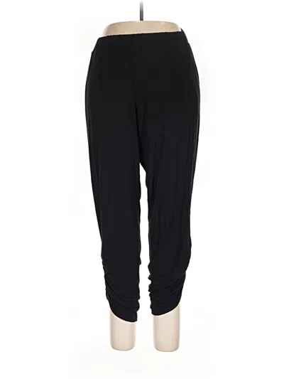 Pre-owned Sejour Active Pants In Black
