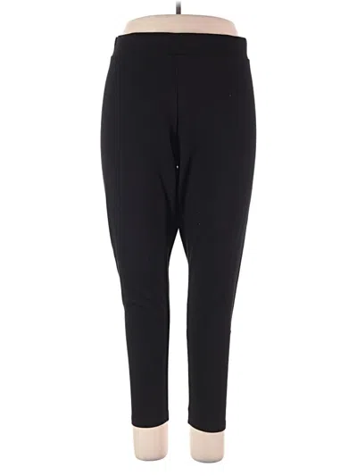 Pre-owned Sejour Active Pants In Black