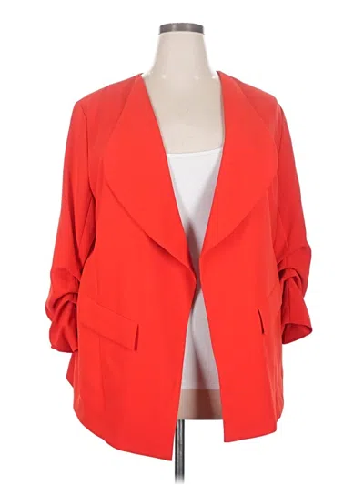 Pre-owned Sejour Blazer Jacket In Red