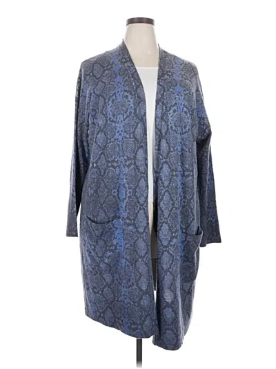 Pre-owned Sejour Cardigan Sweater In Blue