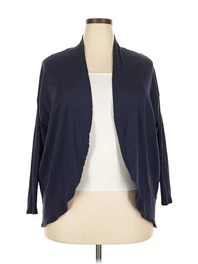 Pre-owned Sejour Cardigan Sweater In Blue