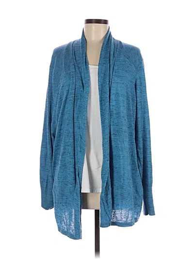 Pre-owned Sejour Cardigan Sweater In Blue