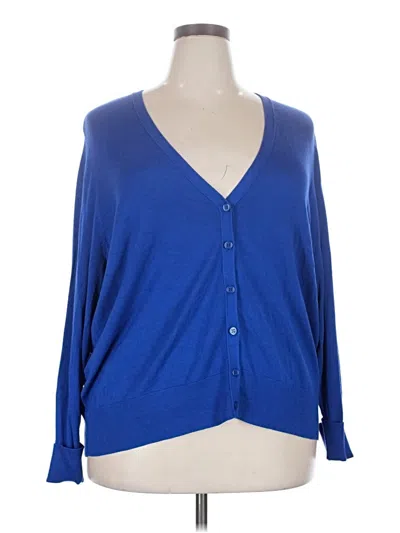 Pre-owned Sejour Cardigan Sweater In Blue