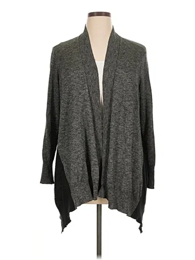 Pre-owned Sejour Cardigan Sweater In Gray