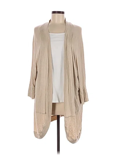 Pre-owned Sejour Cardigan Sweater In Tan