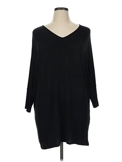 Pre-owned Sejour Casual Dress In Black