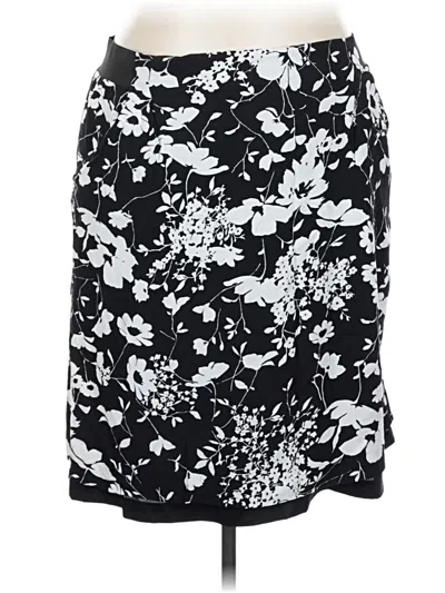 Pre-owned Sejour Casual Skirt In Black