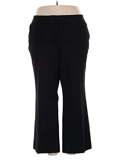 Pre-owned Sejour Dress Pants In Black