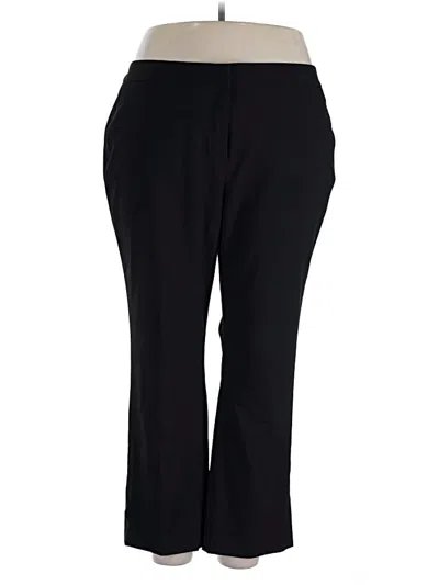 Pre-owned Sejour Dress Pants In Black