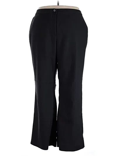 Pre-owned Sejour Dress Pants In Black
