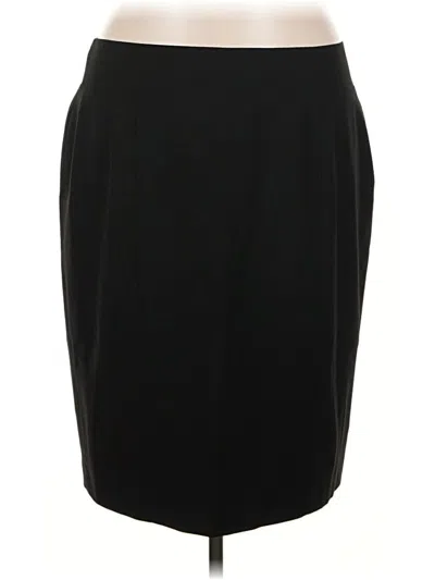 Pre-owned Sejour Formal Skirt In Black