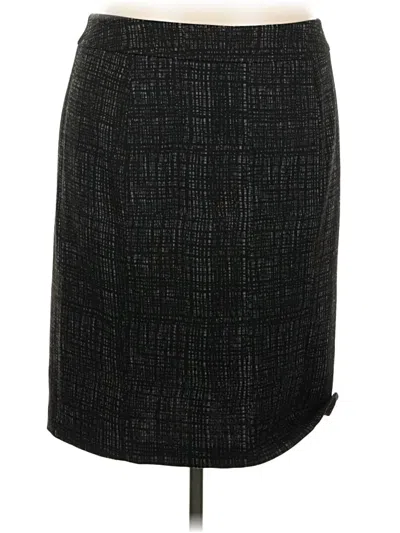 Pre-owned Sejour Formal Skirt In Black