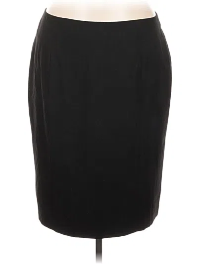 Pre-owned Sejour Formal Skirt In Black