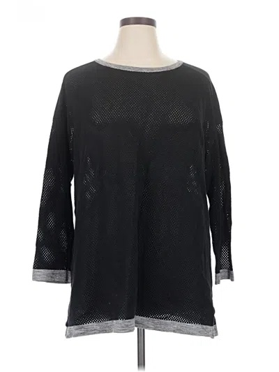 Pre-owned Sejour Pullover Sweater In Black