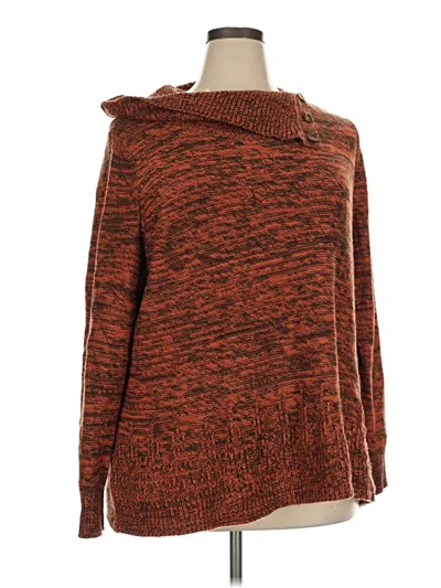 Pre-owned Sejour Pullover Sweater In Brown