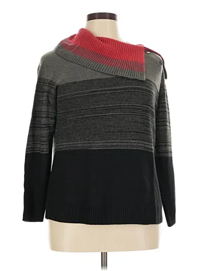 Pre-owned Sejour Pullover Sweater In Gray
