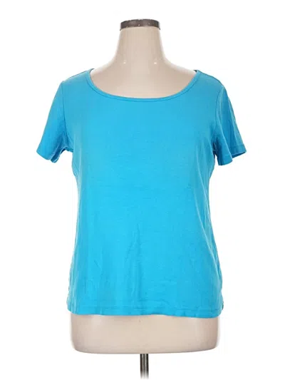 Pre-owned Sejour Short Sleeve T-shirt In Blue