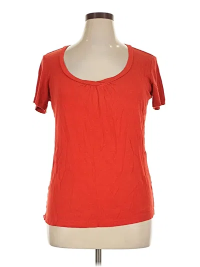 Pre-owned Sejour Short Sleeve T-shirt In Red