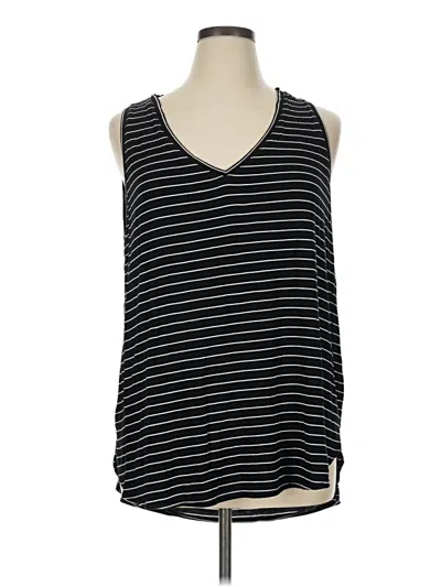 Pre-owned Sejour Sleeveless T-shirt In Black