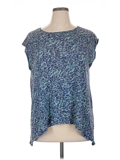 Pre-owned Sejour Sleeveless T-shirt In Blue