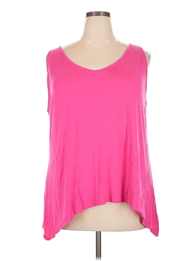 Pre-owned Sejour Sleeveless T-shirt In Pink