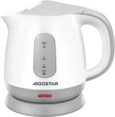Sek Small Electric Kettle, 1l Portable Electric Tea Kettle 1100w With Automatic Shut-off And Boil Dry Pr In White
