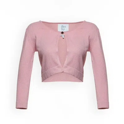 Sel Women's Pink / Purple The Bella Cardigan In Pink/purple