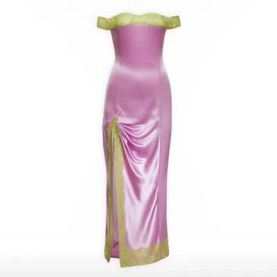 Sel Women's Pink / Purple The Poison Ivy Dress In Pink/purple
