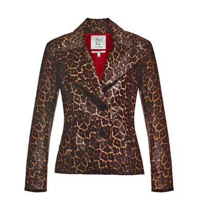 Sel Women's The Predator Blazer In Black/red