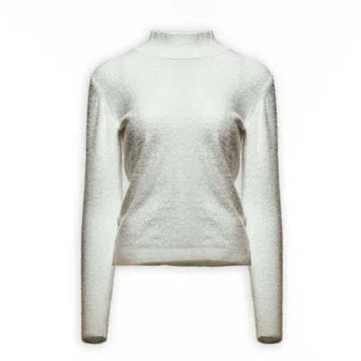 Sel Women's White Snowbunny Sweater