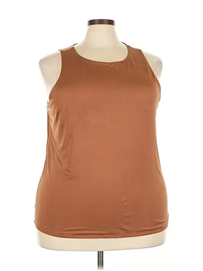 Pre-owned Selby Sleeveless T-shirt In Brown