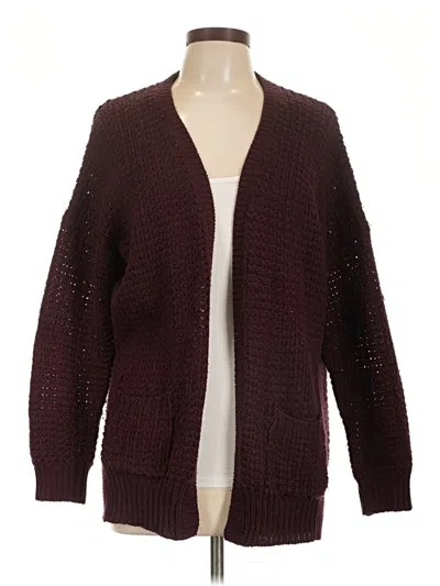 Pre-owned Select Kimono In Burgundy